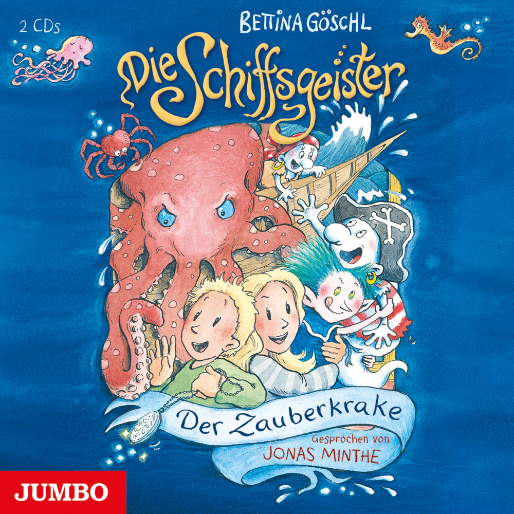 Produktbild: Die Schiffsgeister - Der Zauberkrake, 2 Audio-CD | Bettina Göschl