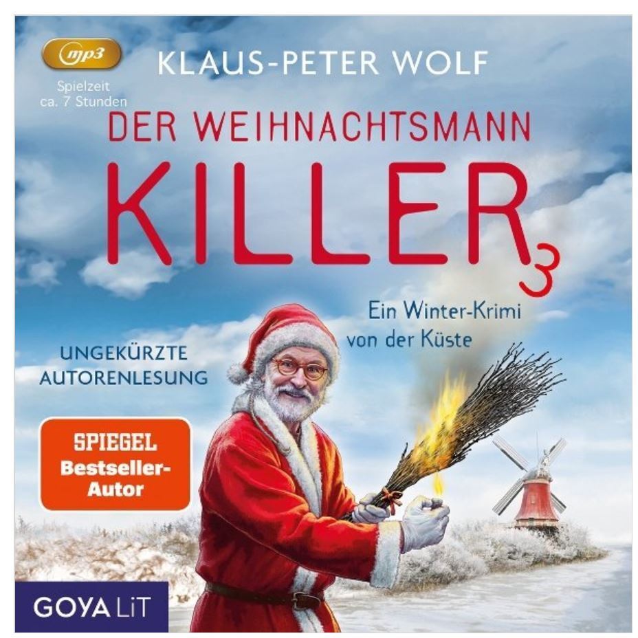 Produktbild: Der Weihnachtsmannkiller 3, 1 MP3-CD | Klaus-Peter Wolf