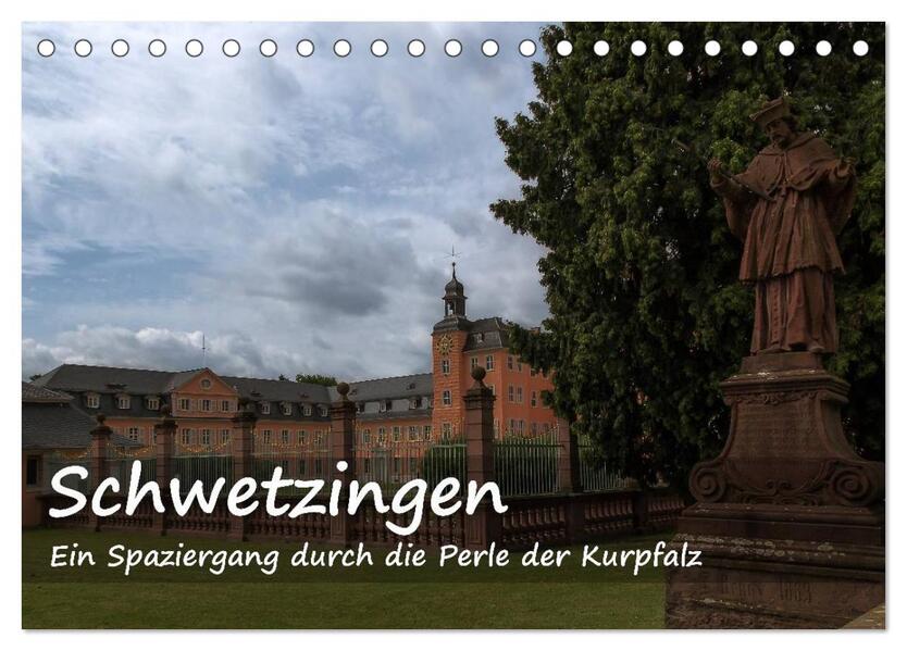 Produktbild: Schwetzingen - Ein Spaziergang durch die Perle der Kurpfalz (Tischkalender 2026 DIN A5 quer), CALVENDO Monatskalender | Axel Matthies, Calvendo