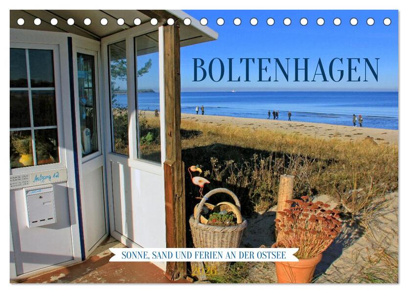 Produktbild: Boltenhagen - Sonne, Sand und Ferien an der Ostsee (Tischkalender 2026 DIN A5 quer), CALVENDO Monatskalender | Calvendo, Holger Felix