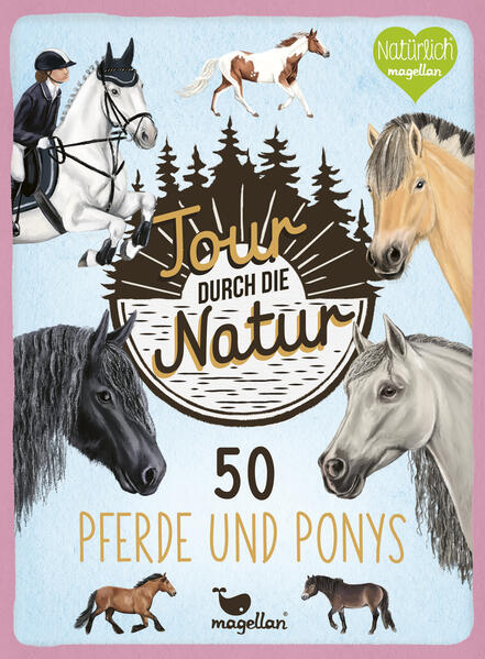 Produktbild: Tour durch die Natur - 50 Pferde und Ponys