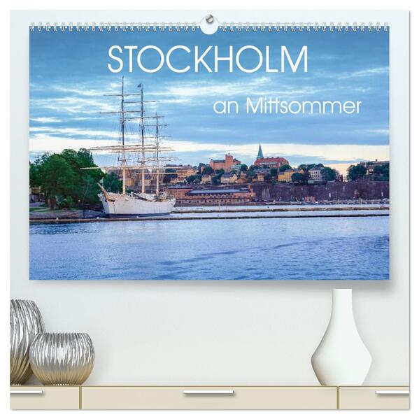 Produktbild: Stockholm an Mittsommer (hochwertiger Premium Wandkalender 2026 DIN A2 quer), Kunstdruck in Hochglanz | Calvendo, Dennis Gelner
