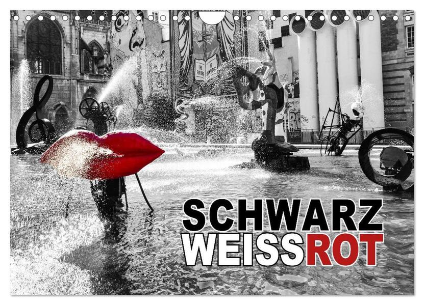 Produktbild: Schwarz - Weiß - Rot (Wandkalender 2026 DIN A4 quer), CALVENDO Monatskalender | Reinhold Ratzer, Calvendo