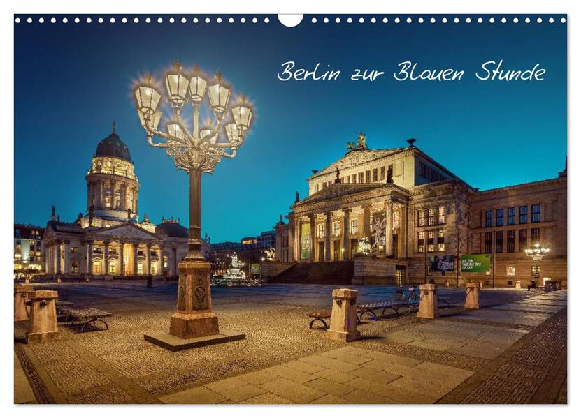 Produktbild: Die Blaue Stunde in Berlin (Wandkalender 2026 DIN A3 quer), CALVENDO Monatskalender | Fotoatelier Berlin, Calvendo
