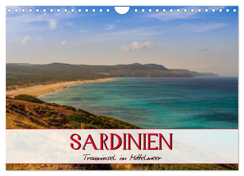 Produktbild: Sardinien Panoramakalender (Wandkalender 2026 DIN A4 quer), CALVENDO Monatskalender | Marcel Wenk, Calvendo