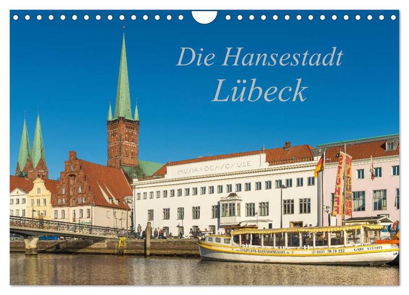 Produktbild: Die Hansestadt Lübeck (Wandkalender 2026 DIN A4 quer), CALVENDO Monatskalender | Sidney Smith, Calvendo