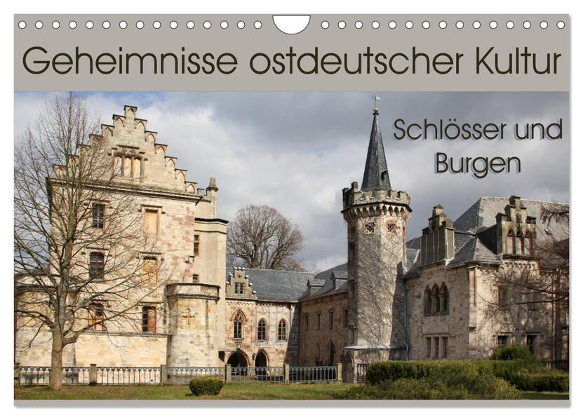 Produktbild: Geheimnisse ostdeutscher Kultur - Schlösser und Burgen (Wandkalender 2026 DIN A4 quer), CALVENDO Monatskalender | Flori0 Flori0, Calvendo, Flori0