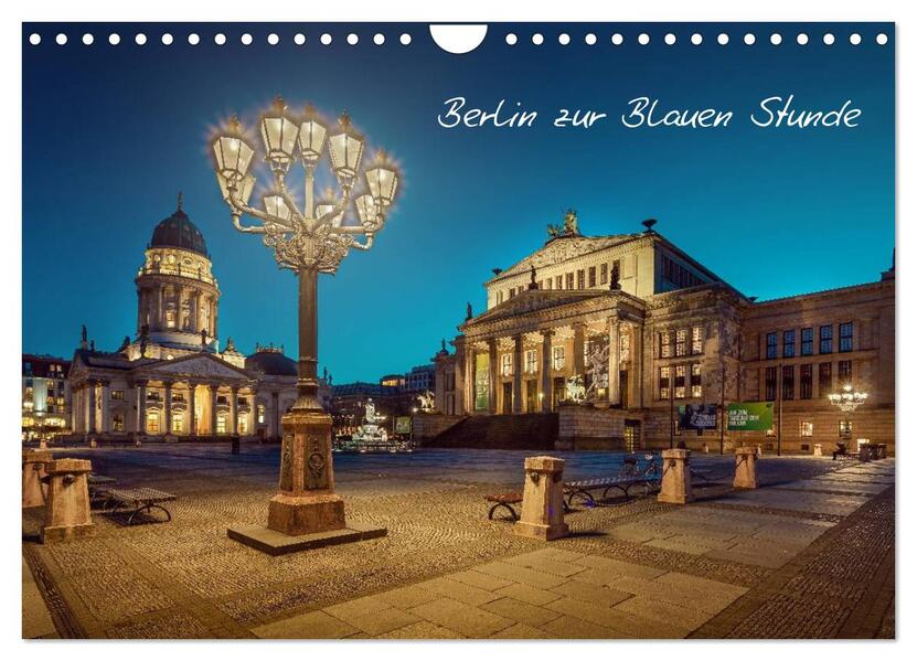 Produktbild: Die Blaue Stunde in Berlin (Wandkalender 2026 DIN A4 quer), CALVENDO Monatskalender | Fotoatelier Berlin, Calvendo