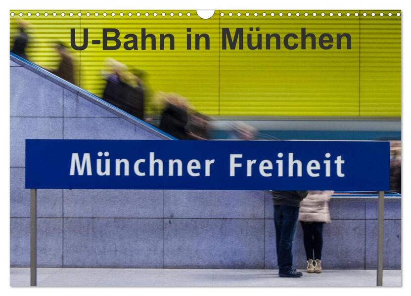 Produktbild: U-Bahn in München (Wandkalender 2026 DIN A3 quer), CALVENDO Monatskalender | Klaus Faltin, Calvendo