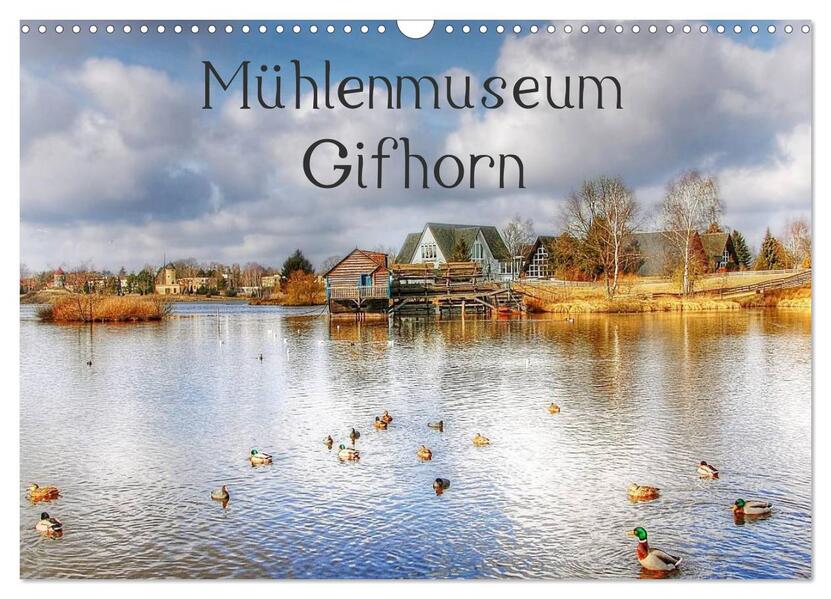 Produktbild: Mühlenmuseum Gifhorn (Wandkalender 2026 DIN A3 quer), CALVENDO Monatskalender | Kordula - Uwe Vahle, Calvendo, Kordula Vahle