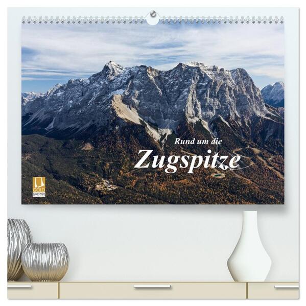 Produktbild: Rund um die Zugspitze (hochwertiger Premium Wandkalender 2026 DIN A2 quer), Kunstdruck in Hochglanz | Andreas Vonzin, Calvendo