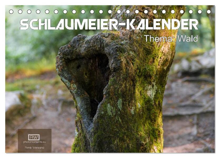 Produktbild: Schlaumeier-Kalender - Thema: Wald (Tischkalender 2026 DIN A5 quer), CALVENDO Monatskalender | René Wersand, Calvendo