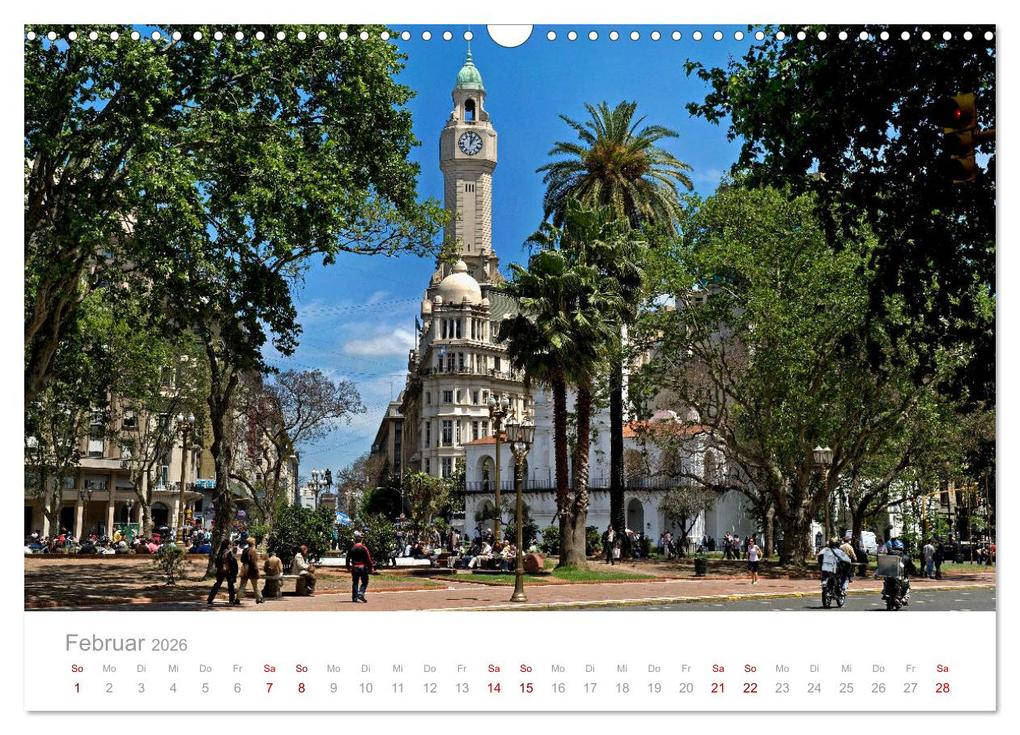 Weitere Ansicht: Geliebtes Buenos Aires (Wandkalender 2026 DIN A3 quer), CALVENDO Monatskalender | Calvendo, Bernd Zillich
