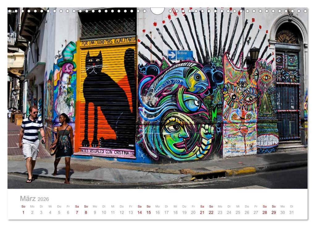 Weitere Ansicht: Geliebtes Buenos Aires (Wandkalender 2026 DIN A3 quer), CALVENDO Monatskalender | Calvendo, Bernd Zillich
