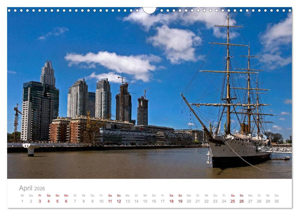 Weitere Ansicht: Geliebtes Buenos Aires (Wandkalender 2026 DIN A3 quer), CALVENDO Monatskalender | Calvendo, Bernd Zillich