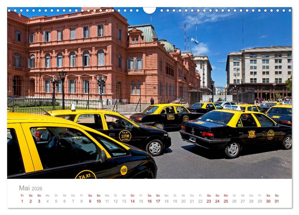 Weitere Ansicht: Geliebtes Buenos Aires (Wandkalender 2026 DIN A3 quer), CALVENDO Monatskalender | Calvendo, Bernd Zillich