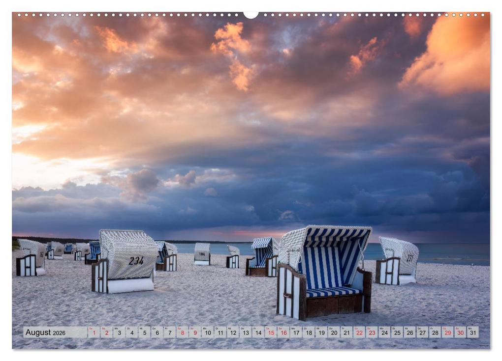 Weitere Ansicht: Fischland-Darß-Zingst 2026 Impressionen einer Halbinsel (Wandkalender 2026 DIN A2 quer), CALVENDO Monatskalender | Calvendo, Daniela Beyer (Moqui)