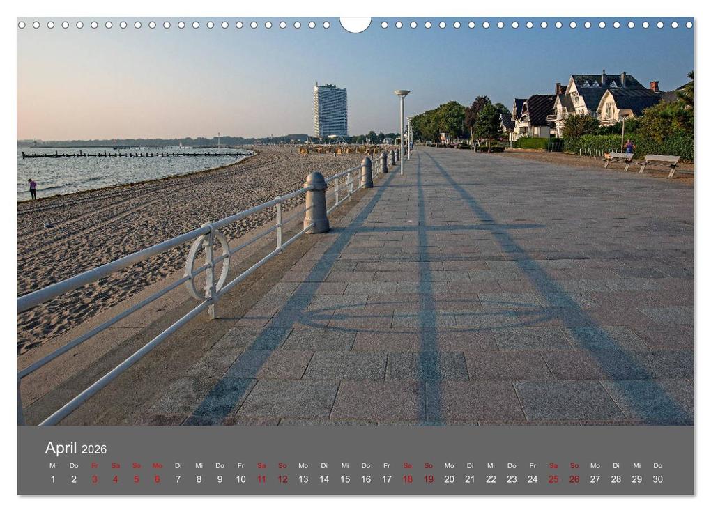 Weitere Ansicht: Lübecker Bucht - Travemünde - Niendorf - Timmendorf (Wandkalender 2026 DIN A3 quer), CALVENDO Monatskalender | Calvendo, Andrea Potratz