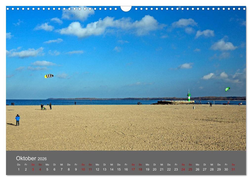 Weitere Ansicht: Lübecker Bucht - Travemünde - Niendorf - Timmendorf (Wandkalender 2026 DIN A3 quer), CALVENDO Monatskalender | Calvendo, Andrea Potratz