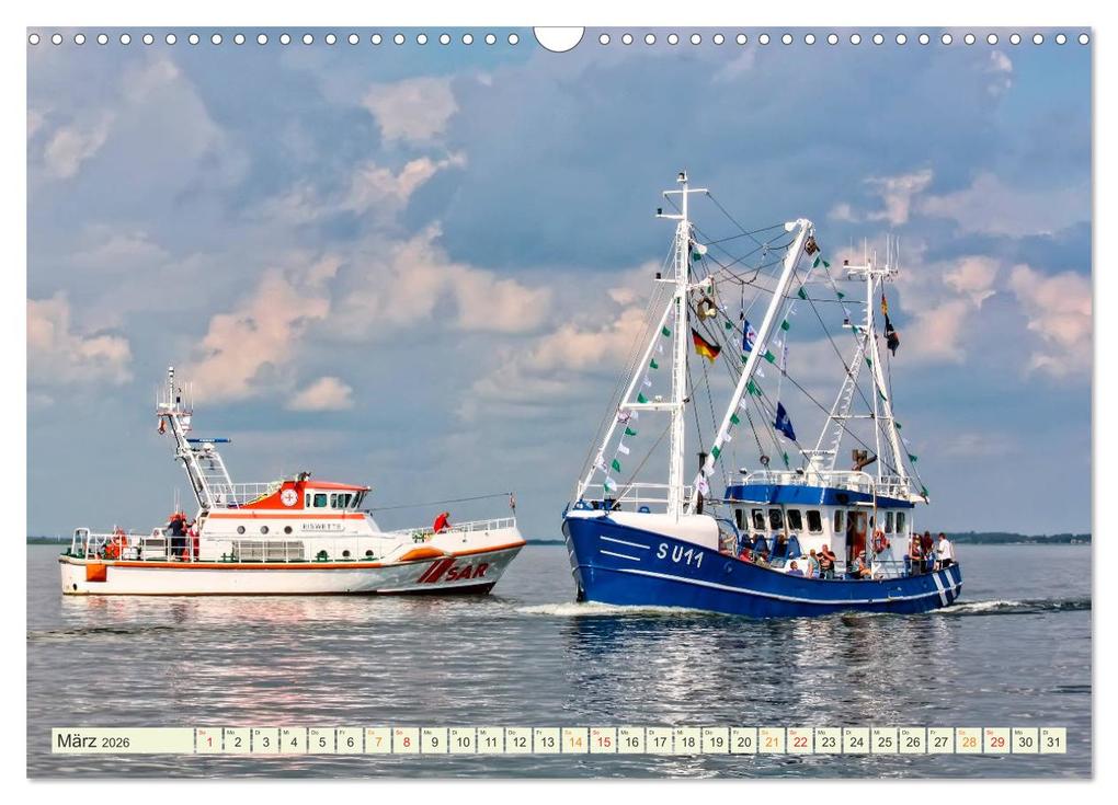 Weitere Ansicht: Reise an die Nordsee - Husum (Wandkalender 2026 DIN A3 quer), CALVENDO Monatskalender | Calvendo, Peter Roder