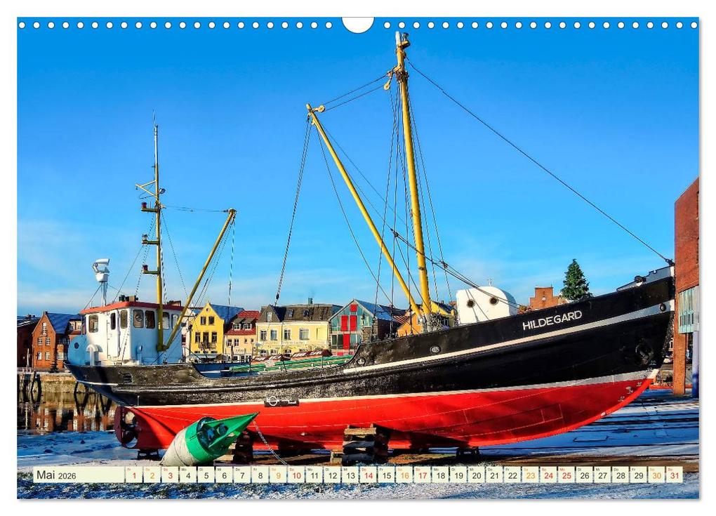 Weitere Ansicht: Reise an die Nordsee - Husum (Wandkalender 2026 DIN A3 quer), CALVENDO Monatskalender | Calvendo, Peter Roder