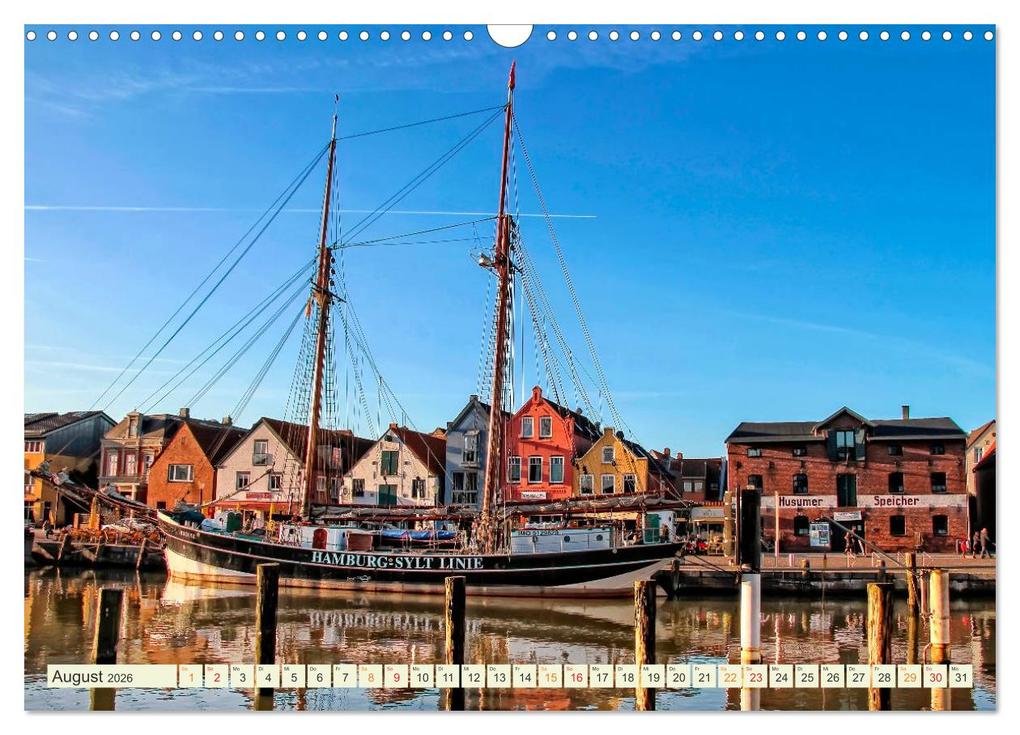 Weitere Ansicht: Reise an die Nordsee - Husum (Wandkalender 2026 DIN A3 quer), CALVENDO Monatskalender | Calvendo, Peter Roder