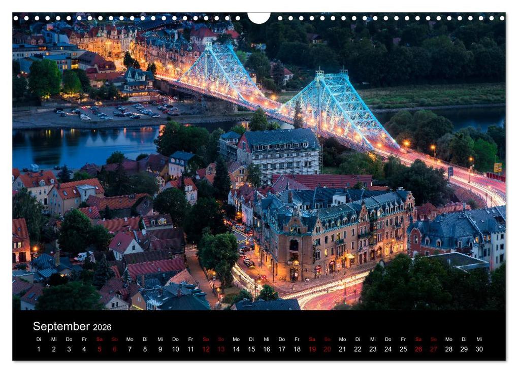 Weitere Ansicht: Dresden und Umland (Wandkalender 2026 DIN A3 quer), CALVENDO Monatskalender | Calvendo, Eva R. Lima