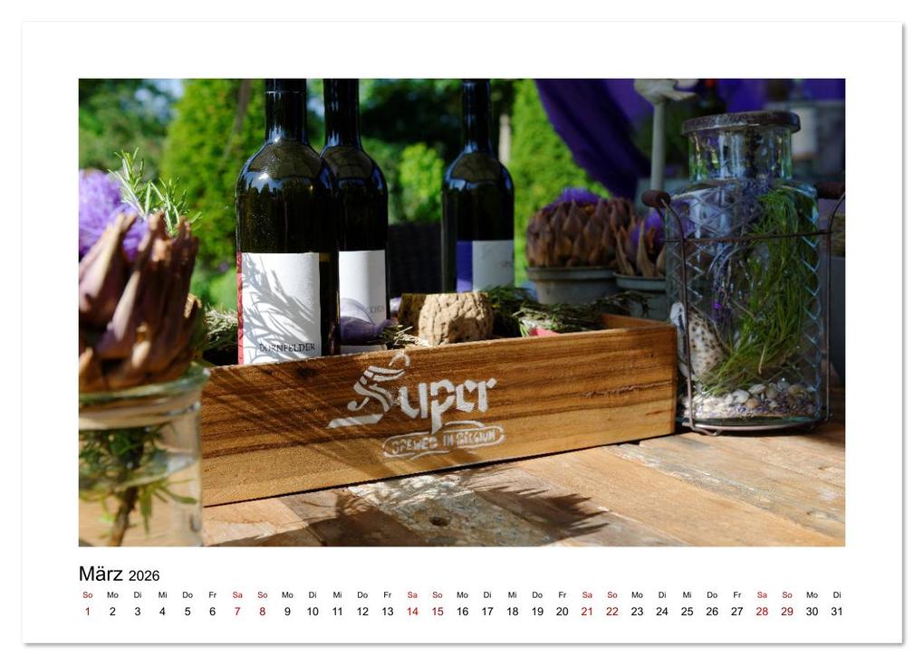 Weitere Ansicht: Garten-Idylle 2026 (hochwertiger Premium Wandkalender 2026 DIN A2 quer), Kunstdruck in Hochglanz | Calvendo, Tobias Trapp