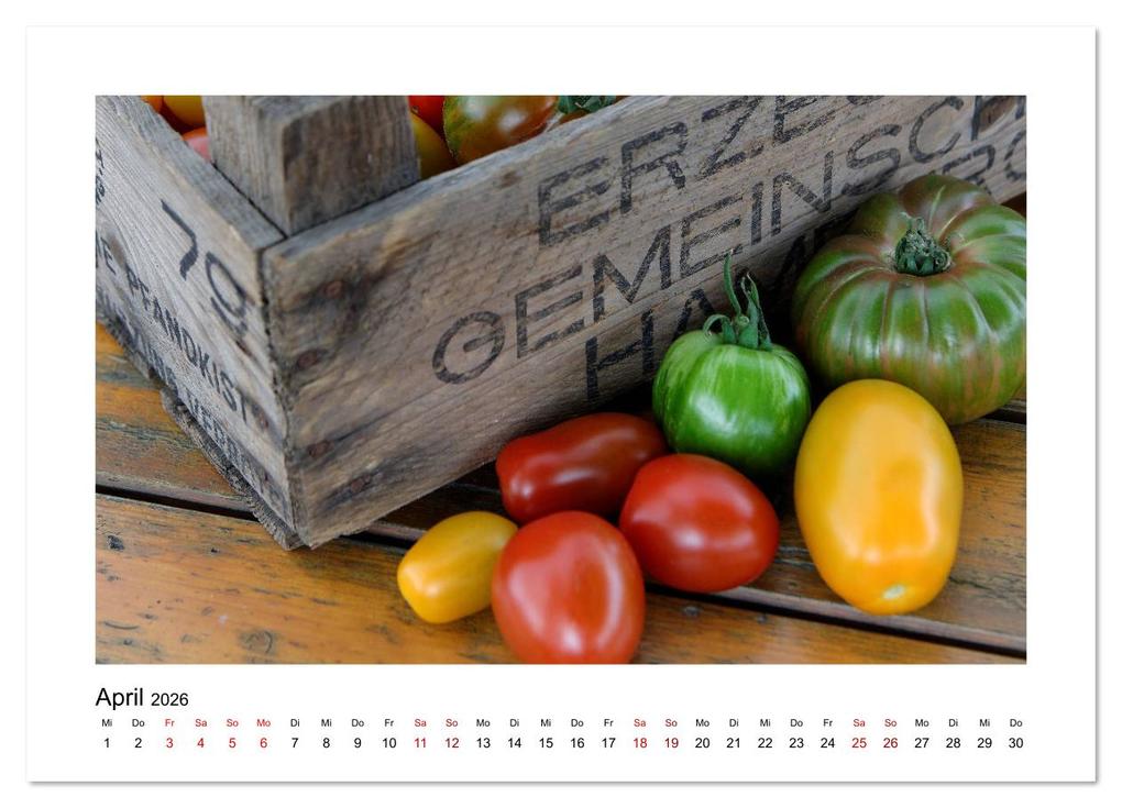 Weitere Ansicht: Garten-Idylle 2026 (hochwertiger Premium Wandkalender 2026 DIN A2 quer), Kunstdruck in Hochglanz | Calvendo, Tobias Trapp