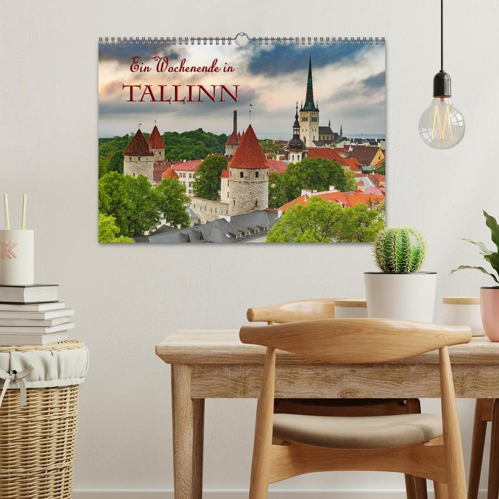 Weitere Ansicht: Ein Wochenende in Tallinn (Wandkalender 2026 DIN A3 quer), CALVENDO Monatskalender | Calvendo, Gunter Kirsch