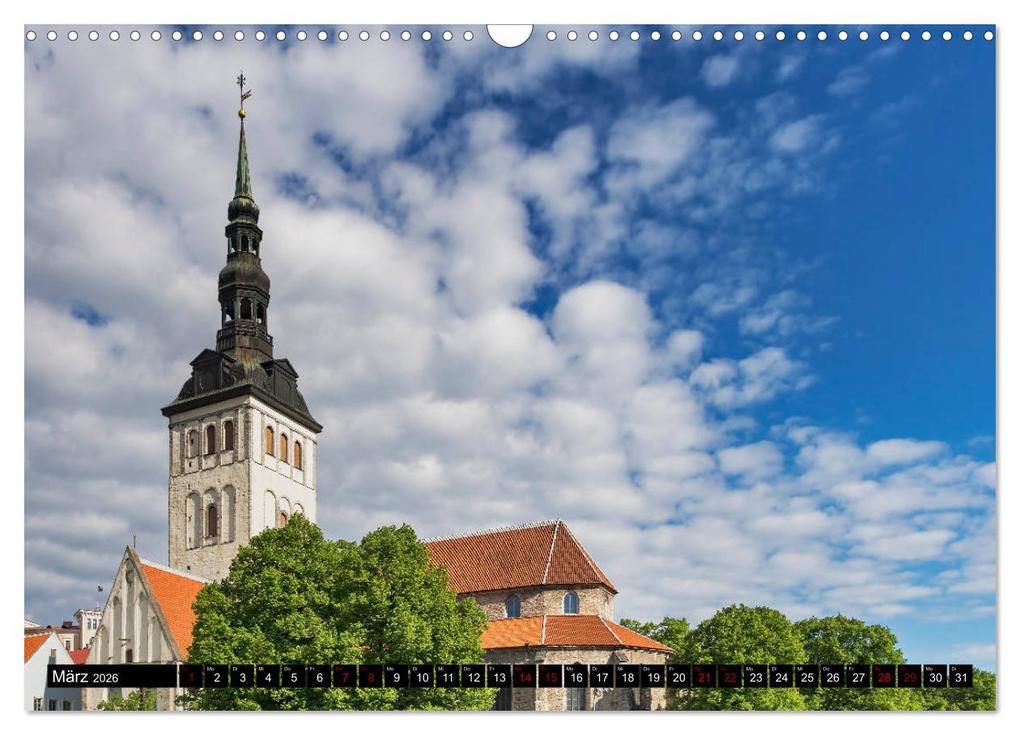 Weitere Ansicht: Ein Wochenende in Tallinn (Wandkalender 2026 DIN A3 quer), CALVENDO Monatskalender | Calvendo, Gunter Kirsch