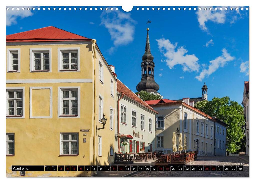 Weitere Ansicht: Ein Wochenende in Tallinn (Wandkalender 2026 DIN A3 quer), CALVENDO Monatskalender | Calvendo, Gunter Kirsch