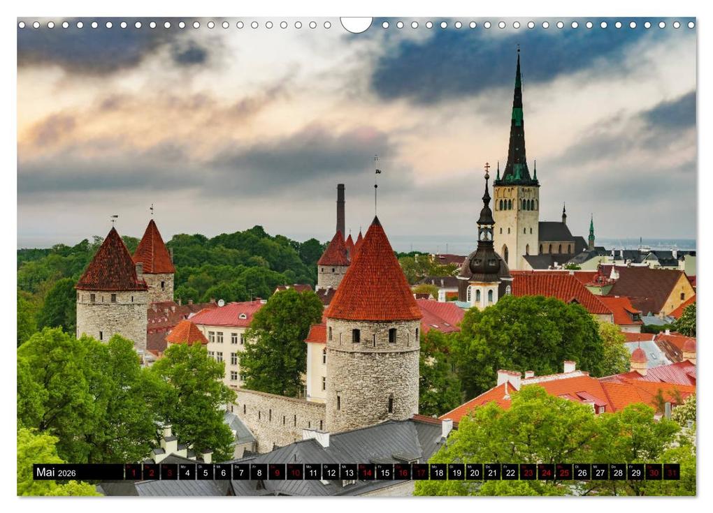 Weitere Ansicht: Ein Wochenende in Tallinn (Wandkalender 2026 DIN A3 quer), CALVENDO Monatskalender | Calvendo, Gunter Kirsch