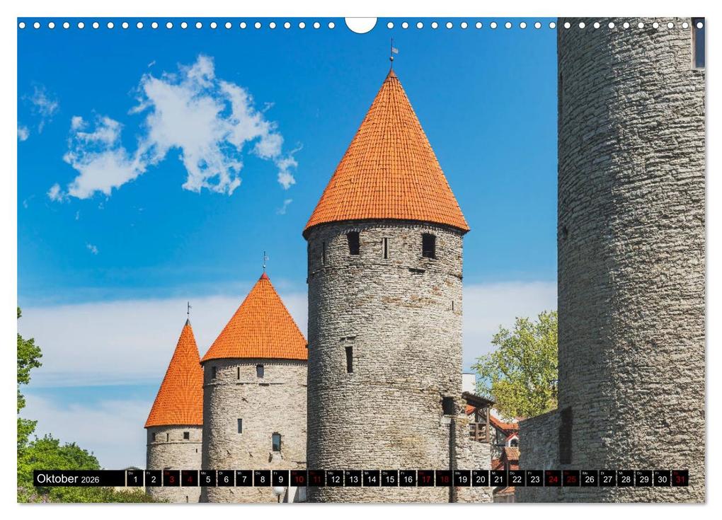 Weitere Ansicht: Ein Wochenende in Tallinn (Wandkalender 2026 DIN A3 quer), CALVENDO Monatskalender | Calvendo, Gunter Kirsch