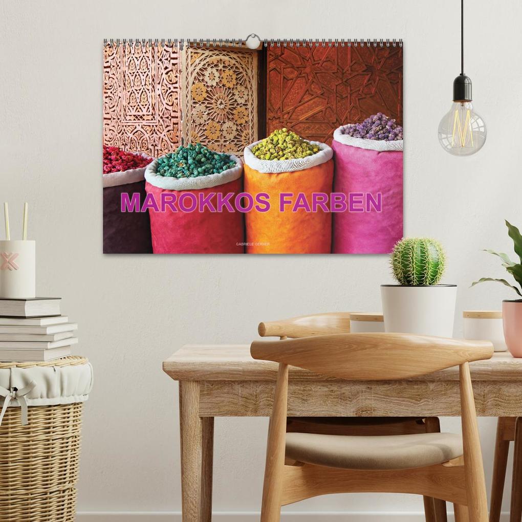 Weitere Ansicht: Marokkos Farben (Wandkalender 2026 DIN A3 quer), CALVENDO Monatskalender | Calvendo, Gabriele Gerner