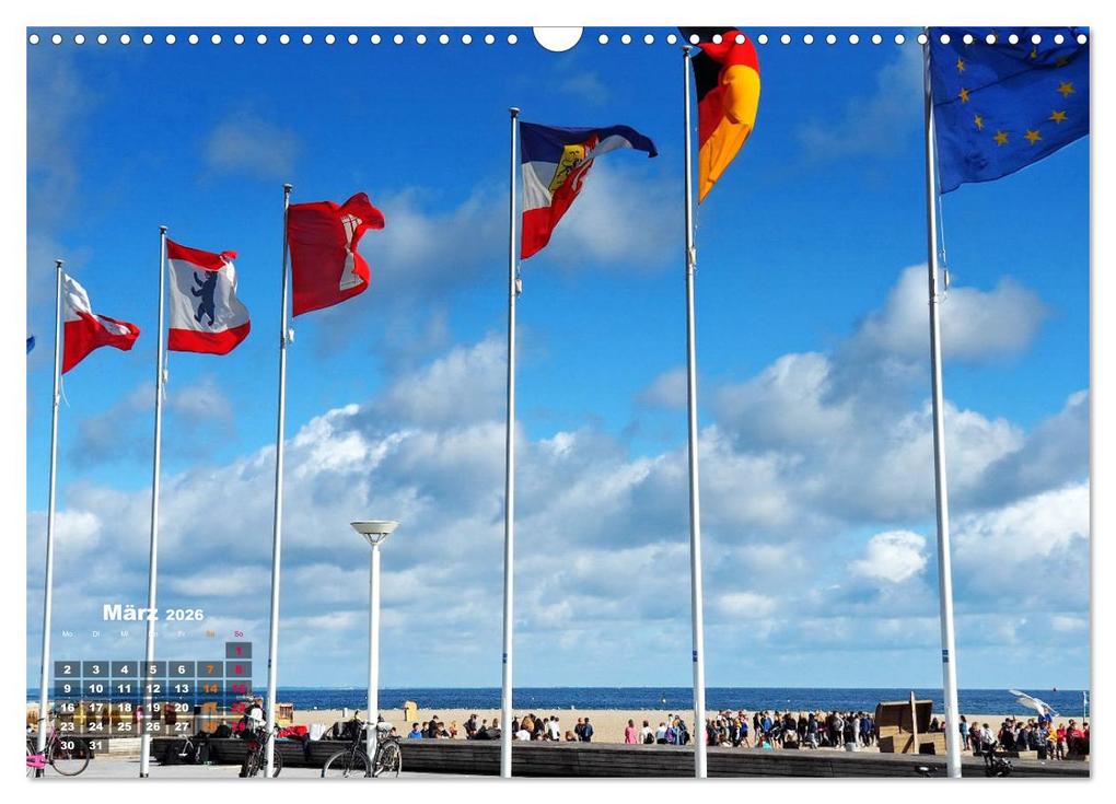Weitere Ansicht: Lübecker Bucht Strand - Sport - Flair (Wandkalender 2026 DIN A3 quer), CALVENDO Monatskalender | Walter J. Richtsteig, Calvendo