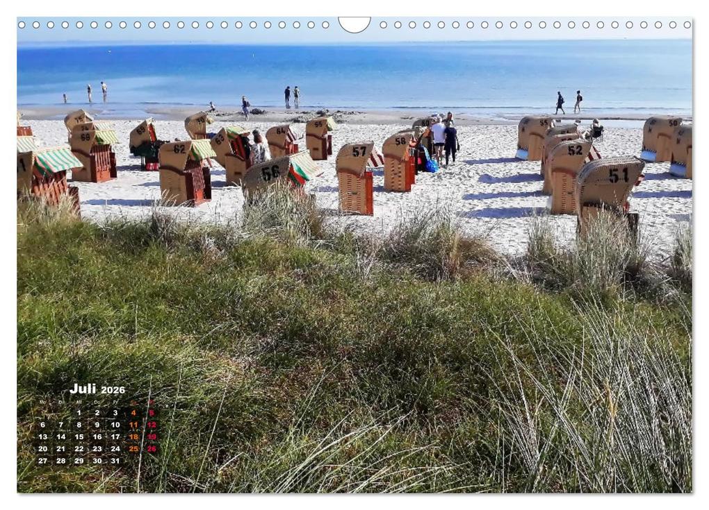 Weitere Ansicht: Lübecker Bucht Strand - Sport - Flair (Wandkalender 2026 DIN A3 quer), CALVENDO Monatskalender | Walter J. Richtsteig, Calvendo