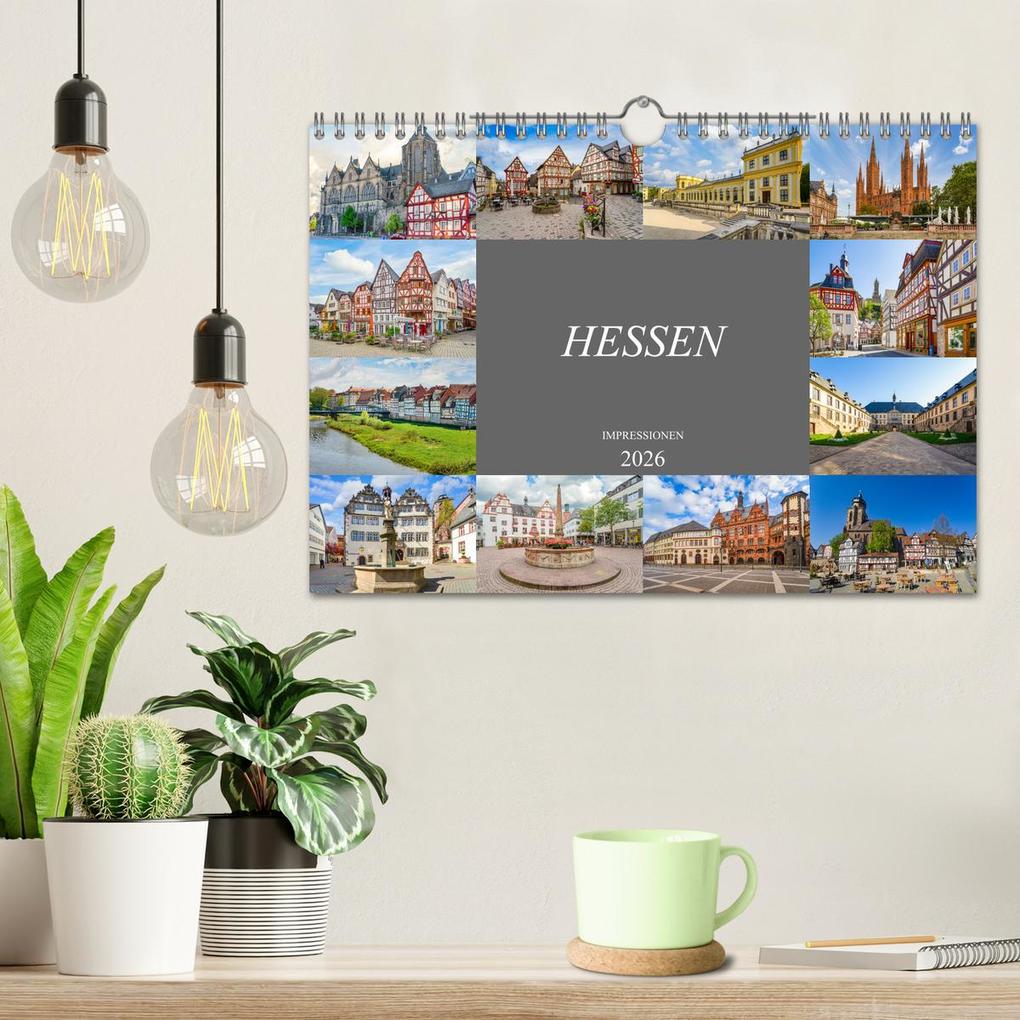 Weitere Ansicht: Hessen Impressionen (Wandkalender 2026 DIN A4 quer), CALVENDO Monatskalender | Dirk Meutzner, Calvendo
