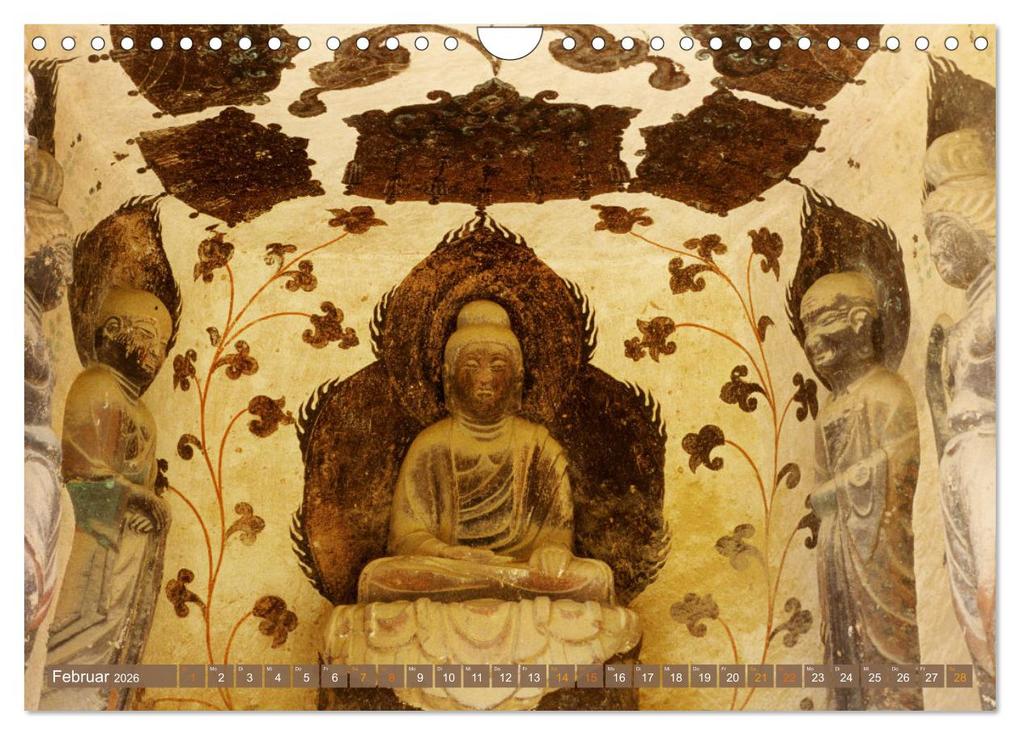 Weitere Ansicht: Mystische Wesen - Buddhistische Kunst im Himalaya (Wandkalender 2026 DIN A4 quer), CALVENDO Monatskalender | Manfred Bergermann, Calvendo