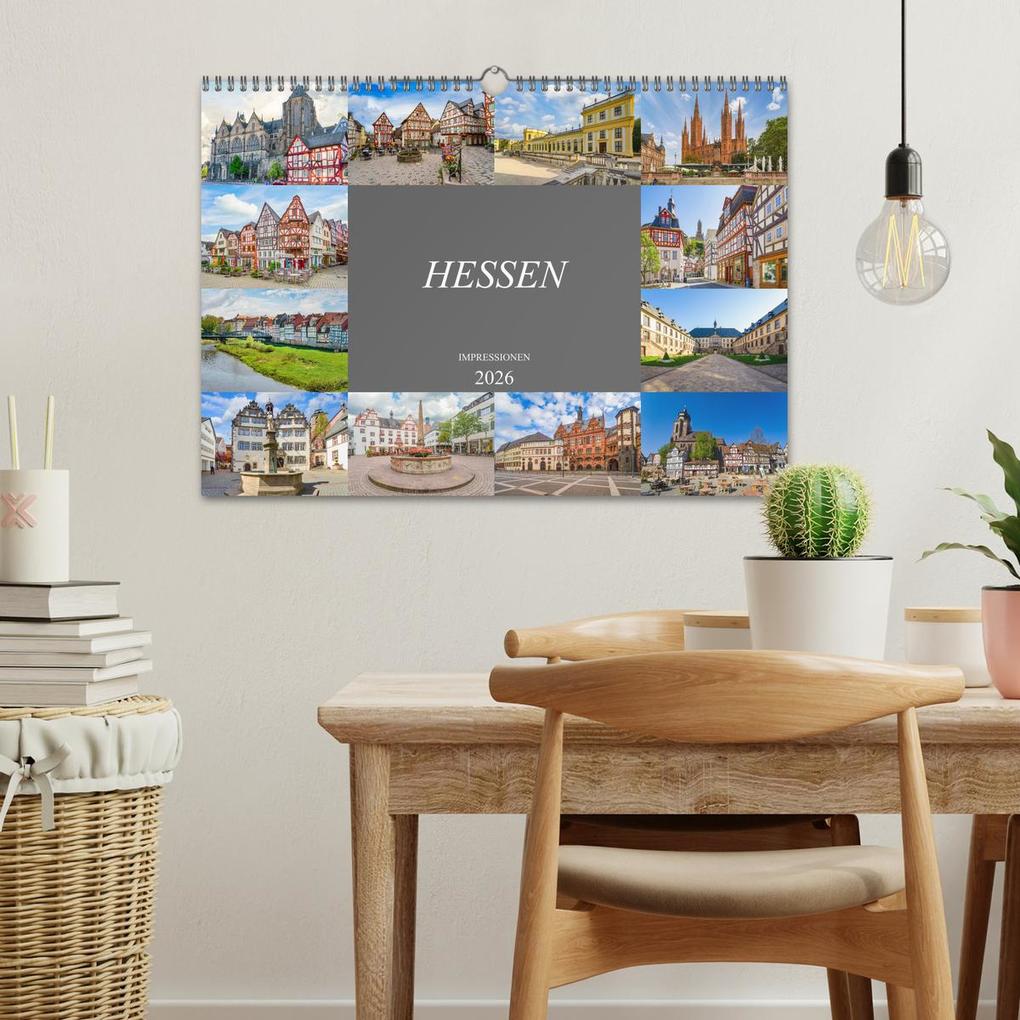 Weitere Ansicht: Hessen Impressionen (Wandkalender 2026 DIN A3 quer), CALVENDO Monatskalender | Dirk Meutzner, Calvendo