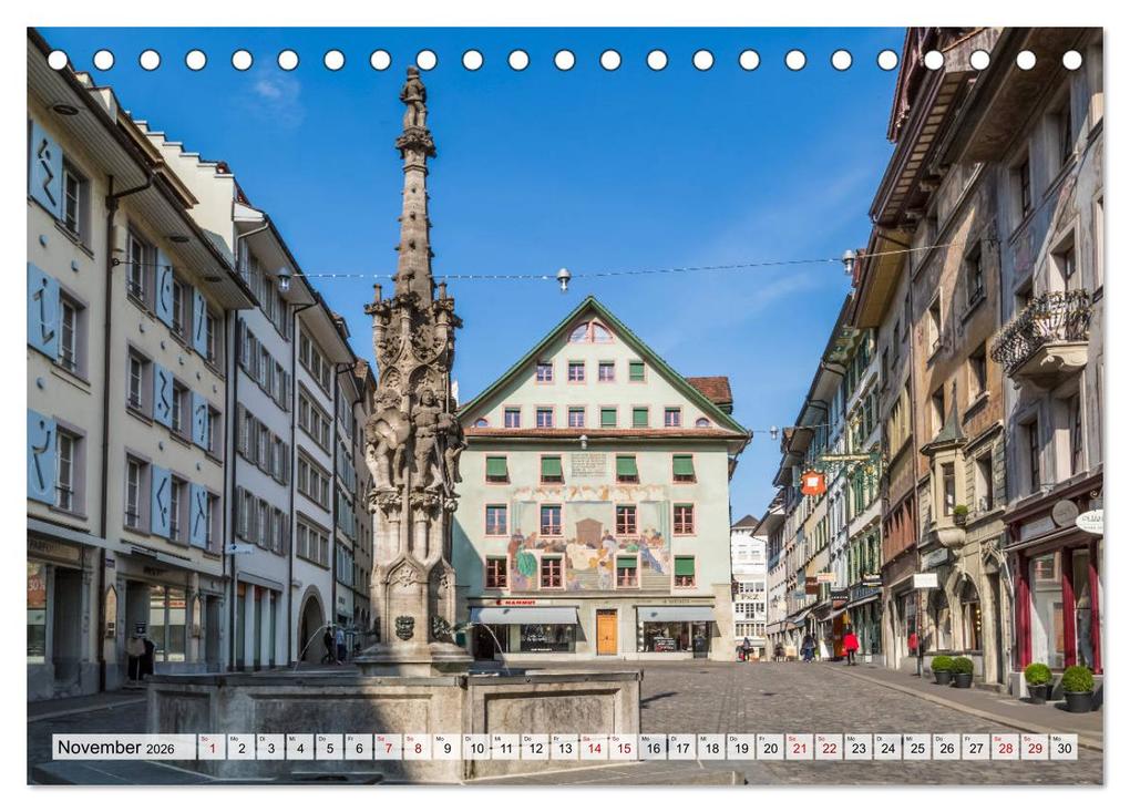 Weitere Ansicht: LUZERN Idyllische Impressionen (Tischkalender 2026 DIN A5 quer), CALVENDO Monatskalender | Melanie Viola, Calvendo