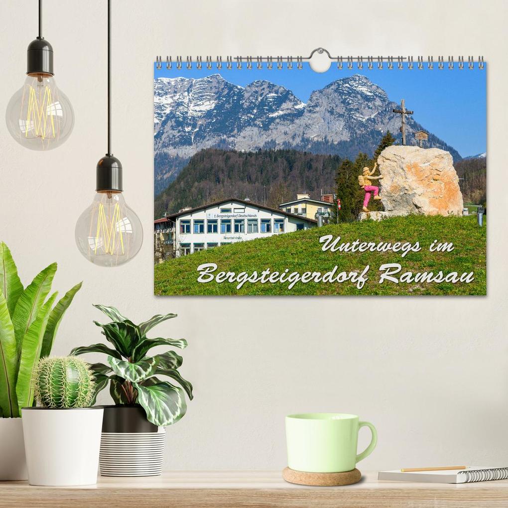 Weitere Ansicht: Unterwegs im Bergsteigerdorf Ramsau (Wandkalender 2026 DIN A4 quer), CALVENDO Monatskalender | Dieter Wilczek, Calvendo