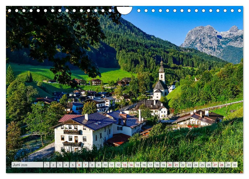 Weitere Ansicht: Unterwegs im Bergsteigerdorf Ramsau (Wandkalender 2026 DIN A4 quer), CALVENDO Monatskalender | Dieter Wilczek, Calvendo