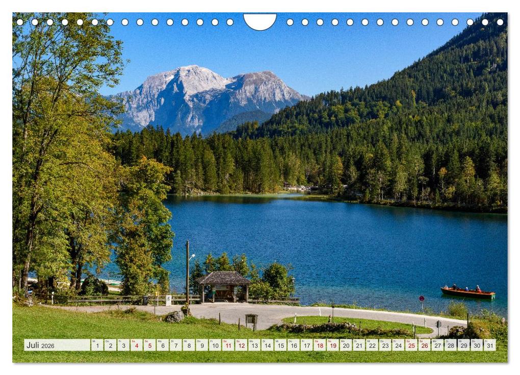 Weitere Ansicht: Unterwegs im Bergsteigerdorf Ramsau (Wandkalender 2026 DIN A4 quer), CALVENDO Monatskalender | Dieter Wilczek, Calvendo