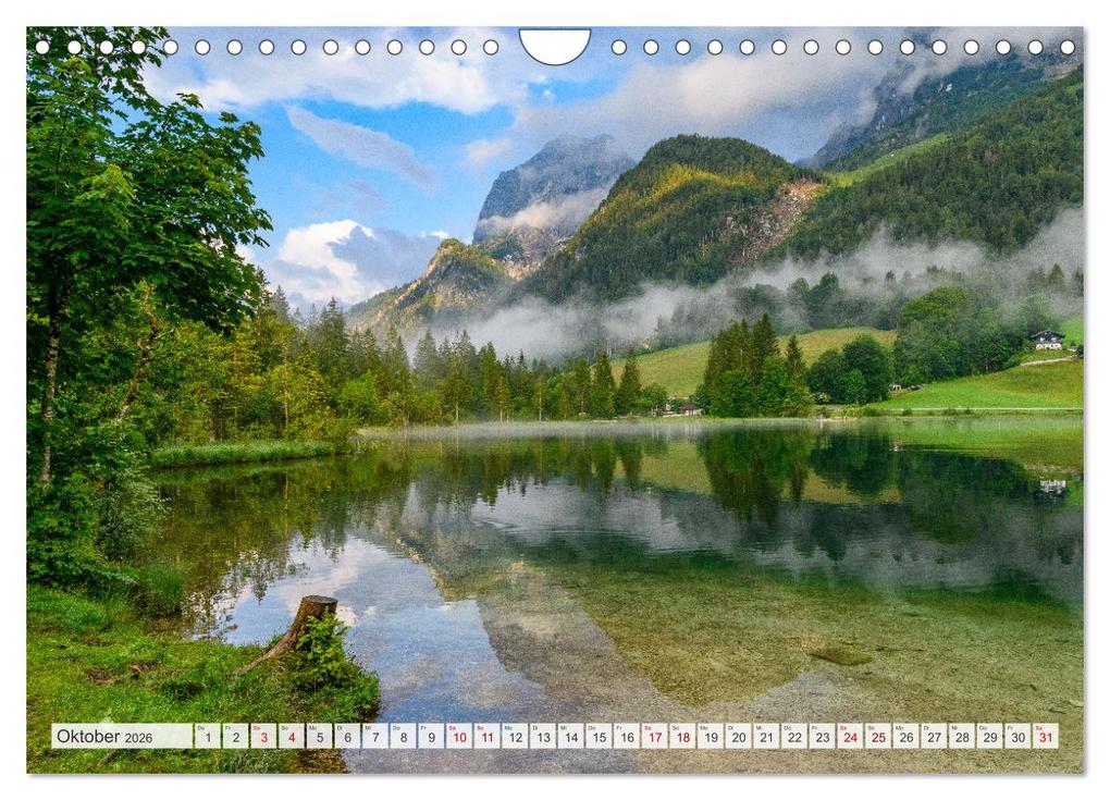 Weitere Ansicht: Unterwegs im Bergsteigerdorf Ramsau (Wandkalender 2026 DIN A4 quer), CALVENDO Monatskalender | Dieter Wilczek, Calvendo