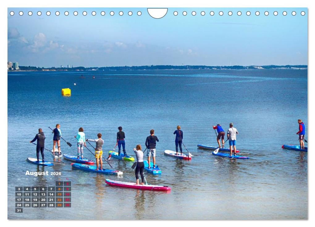 Weitere Ansicht: Lübecker Bucht Strand - Sport - Flair (Wandkalender 2026 DIN A4 quer), CALVENDO Monatskalender | Walter J. Richtsteig, Calvendo