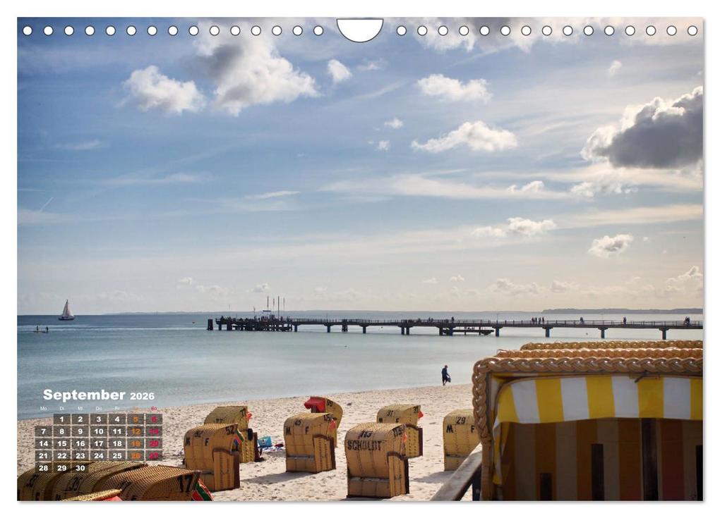 Weitere Ansicht: Lübecker Bucht Strand - Sport - Flair (Wandkalender 2026 DIN A4 quer), CALVENDO Monatskalender | Walter J. Richtsteig, Calvendo