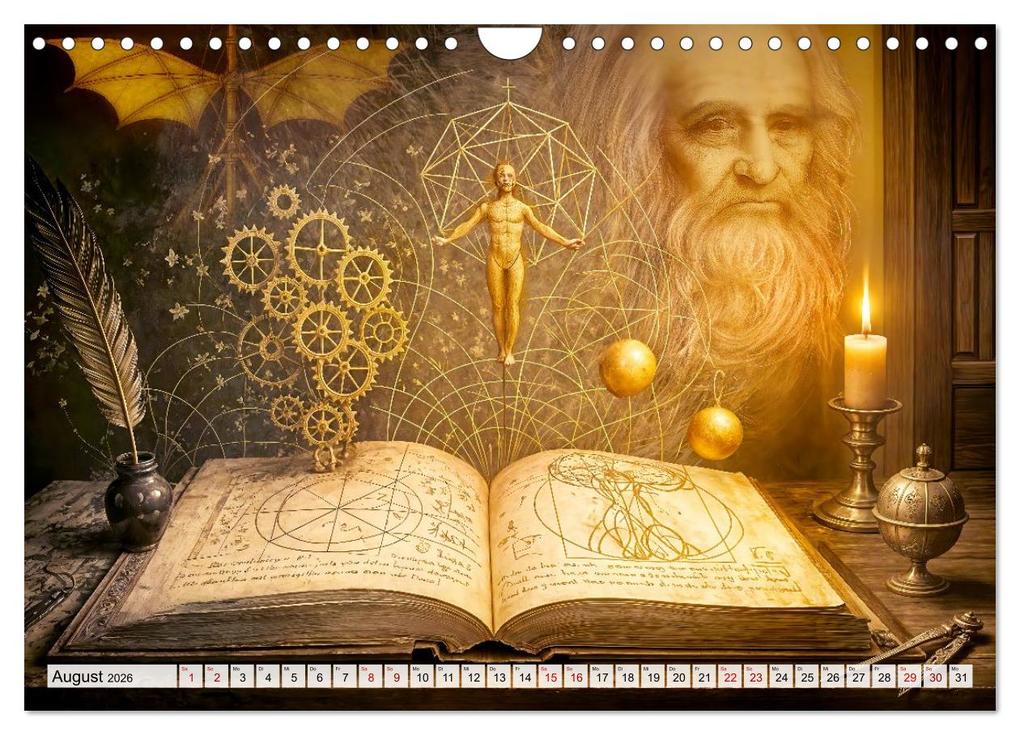 Weitere Ansicht: Magische Welt der Bücher - Fantastische Abenteuer zwischen den Seiten (Wandkalender 2026 DIN A4 quer), CALVENDO Monatskalender | Anja Frost, Calvendo