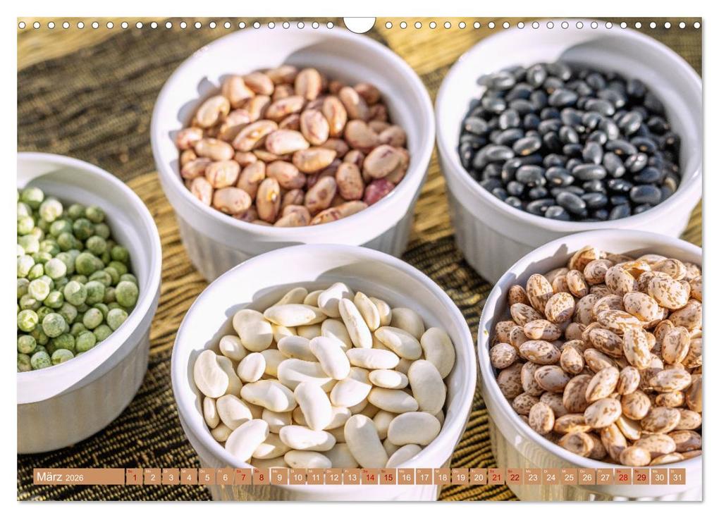 Weitere Ansicht: Bohnen Erbsen Linsen (Wandkalender 2026 DIN A3 quer), CALVENDO Monatskalender | Hanna Wagner, Calvendo