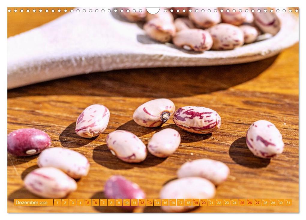 Weitere Ansicht: Bohnen Erbsen Linsen (Wandkalender 2026 DIN A3 quer), CALVENDO Monatskalender | Hanna Wagner, Calvendo